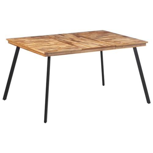 Esstisch Küchentisch Esszimmertisch Tisch - Mehrzwecktisch148x97x76 cm Massivholz Teak