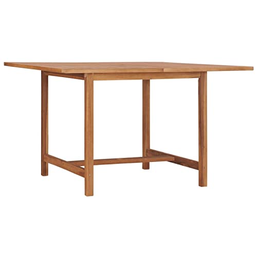 GuyAna Garten-Esstisch 110x110x75 cm Massivholz Teak Board Game Table Dinner Table