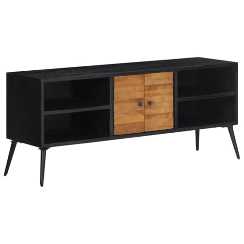 Entertainment Centers & TV-Ständer, TV-Schrank, 112 x 31 x 45 cm, massives recyceltes Teakholz