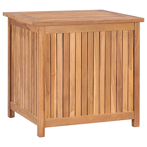 Homgoday Gartenmöbel, 60 x 50 x 58 cm, aus massivem Teakholz, platzsparende Schränke, Küchenmöbel, Wohnzimmer, Küchenschrank, Sideboard, Küchenmöbel, Anrichte