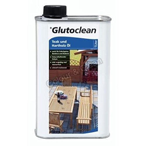 Glutoclean Teak und Hartholz Öl 1,000 L